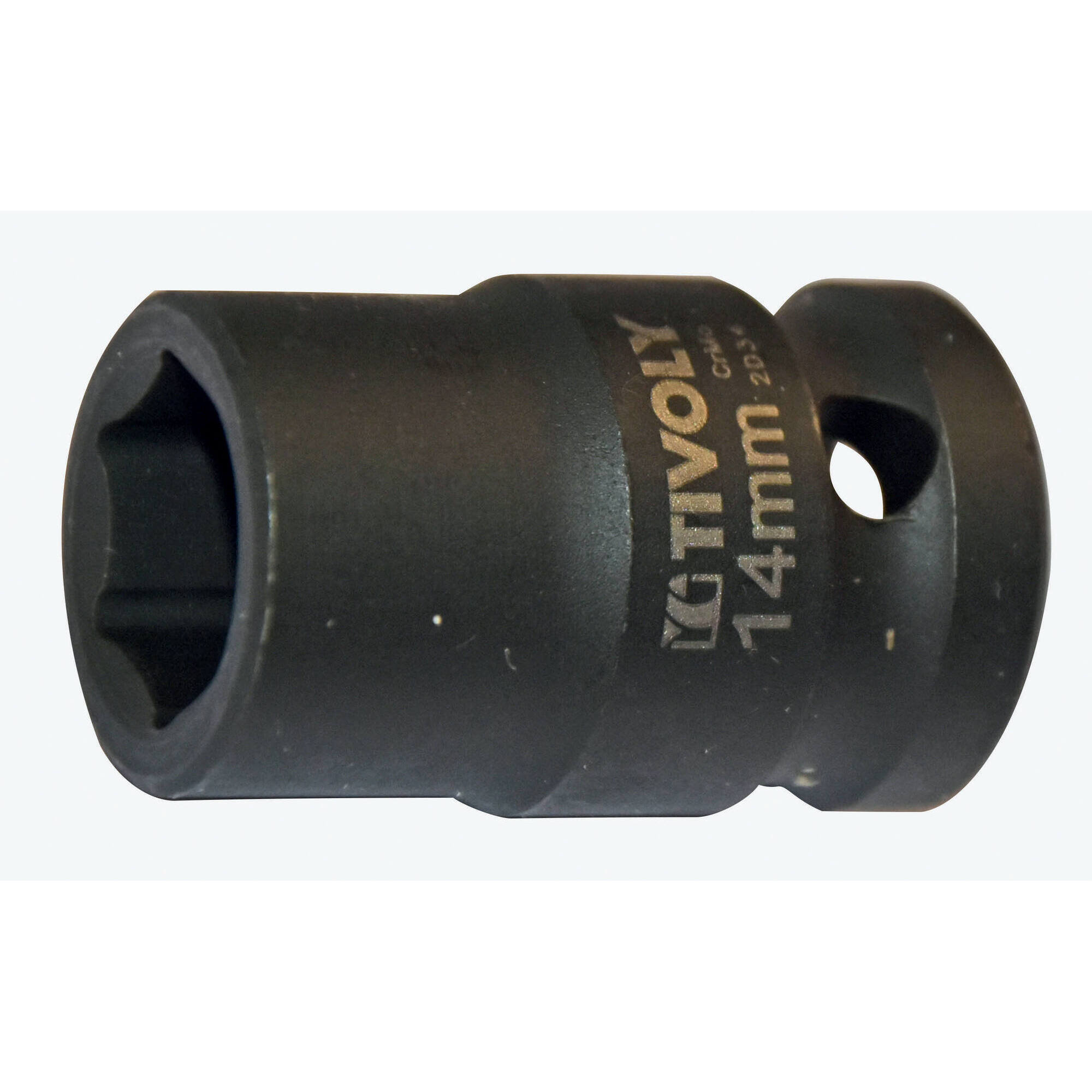 Casquillo de impacto H 1/2" -IMPACTO -Para tornillos hexagonales macho (Estuche blíster) N°: N14 / L: 38