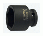 Casquillo de impacto H 1/2" -IMPACTO -Para tornillos hexagonales macho (Estuche blíster) N°: N30 / L: 42