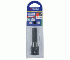 Casquillo de impacto H 1/2" -IMPACTO -Para tornillos Torx hembra (Blíster) N°: N50 / L: 78