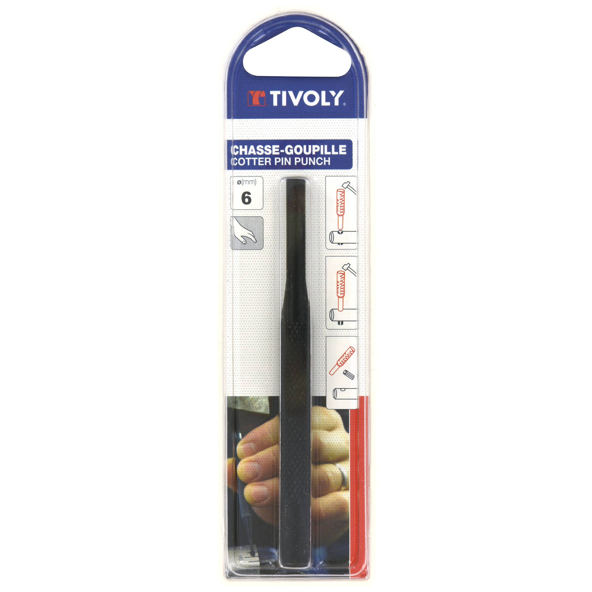 Botador de clavijas Ø5mm