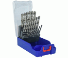 11455870017 - 25 brocas para metal CUTINOX HSSE5% cobalto 4 caras Ø 1 a 13 mm por 1/2 PREMIUM