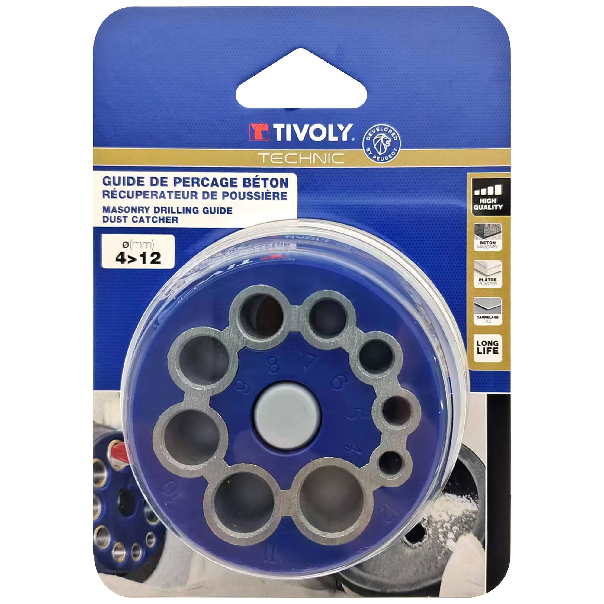 Guía de broca PILOT4 Ø 4 a 12 mm