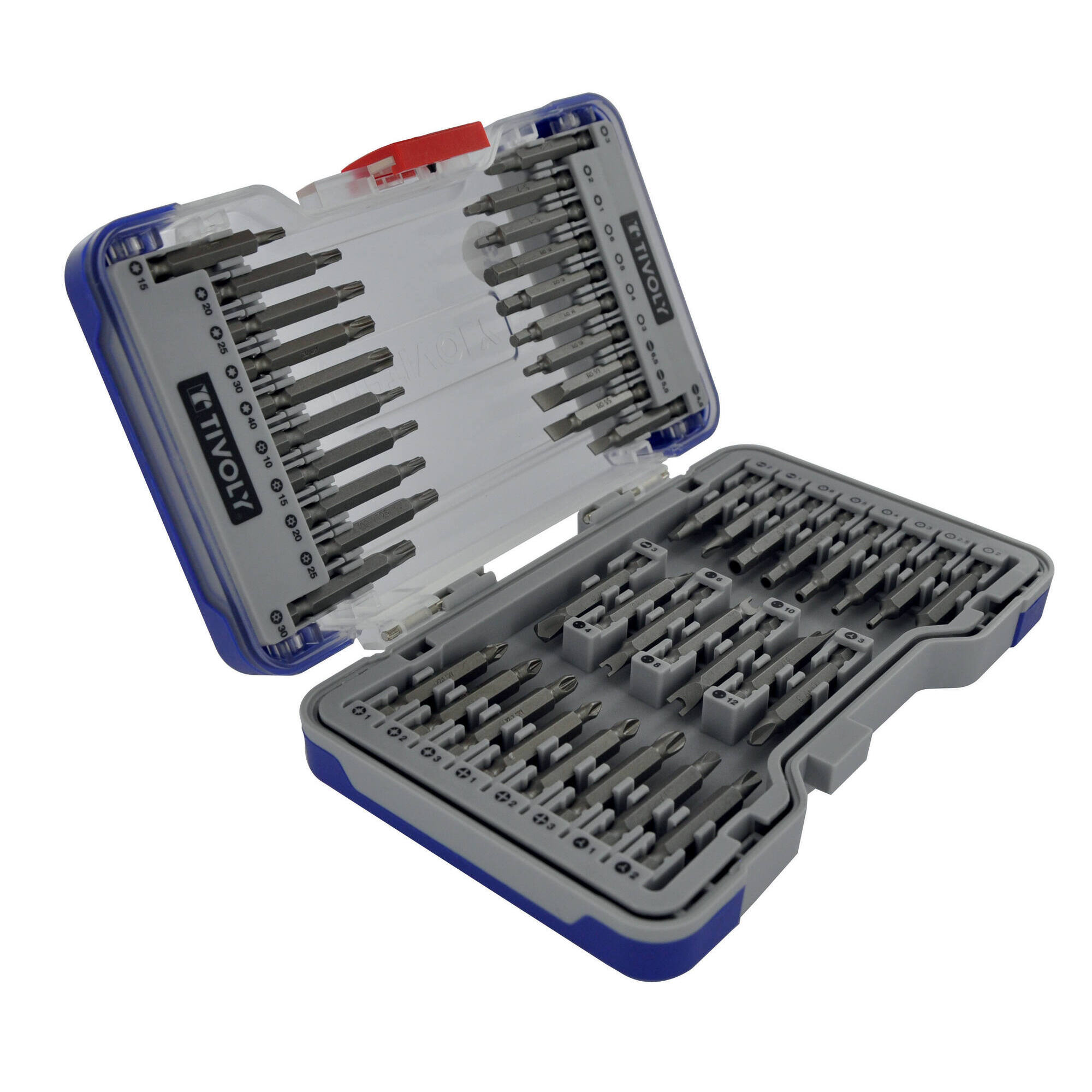 43 piezas -Puntas de atornillar largas L. 50 mm