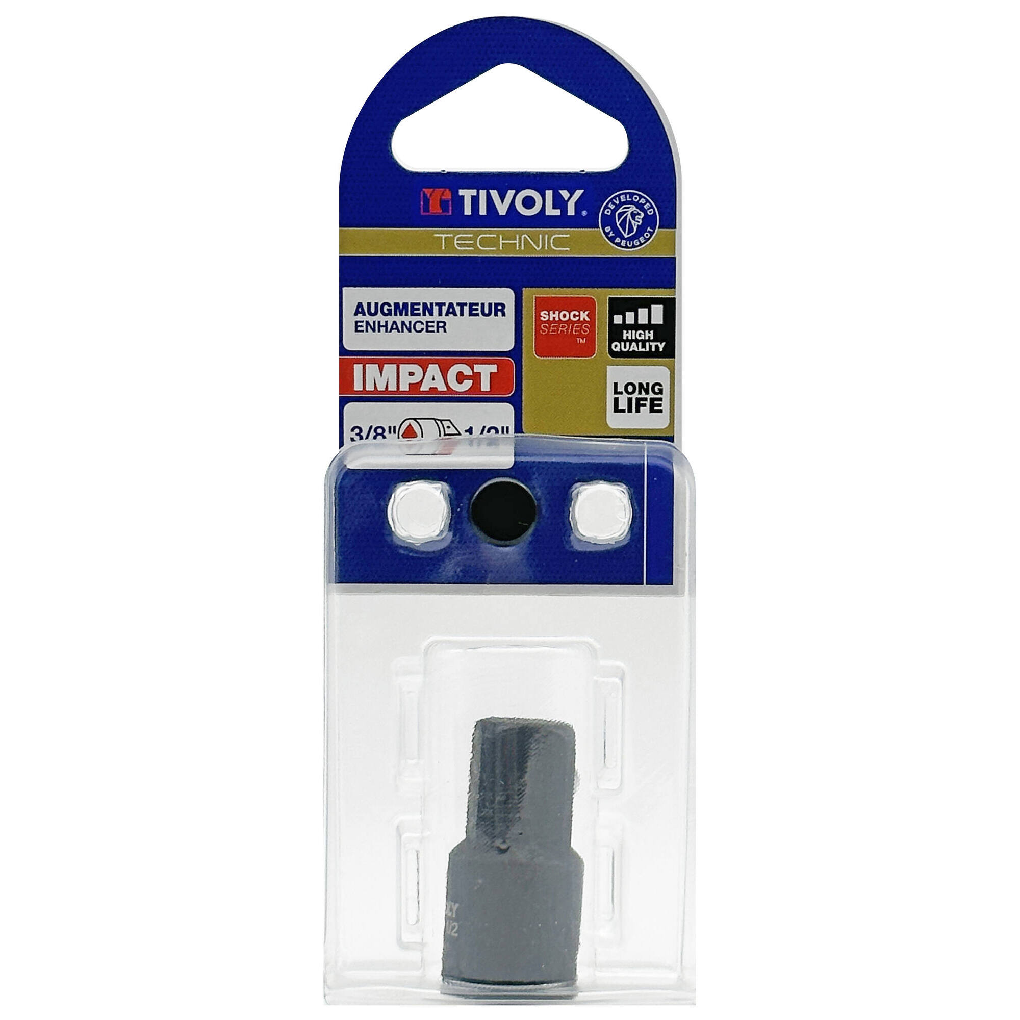 Aumentador 3/8">1/2"