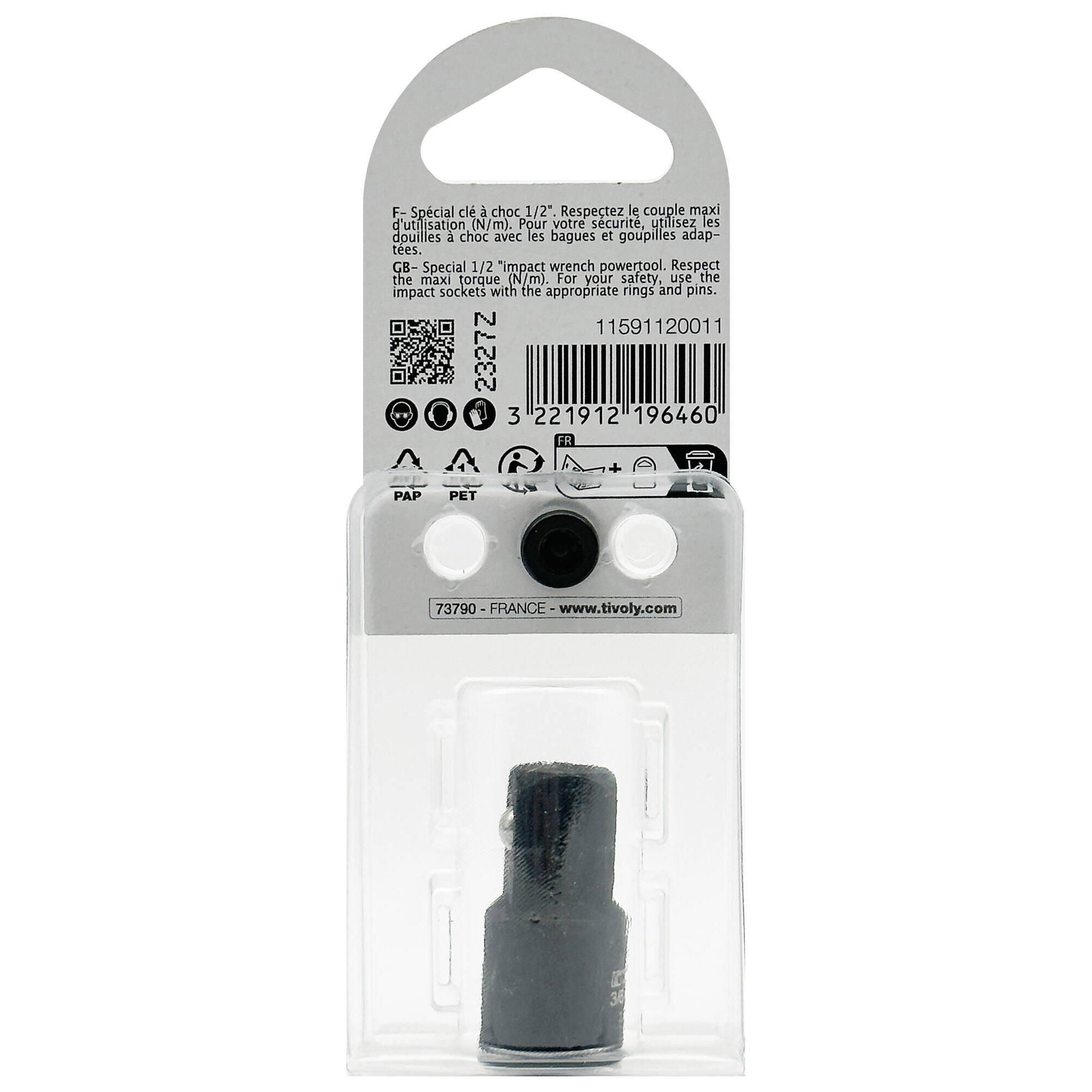 Aumentador 3/8">1/2"