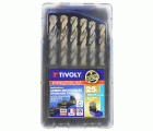 25 brocas para metal TBX HSSE5% cobalto con recubrimiento Blade 4 caras Ø 1 a 13 mm por 1/2 PREMIUM