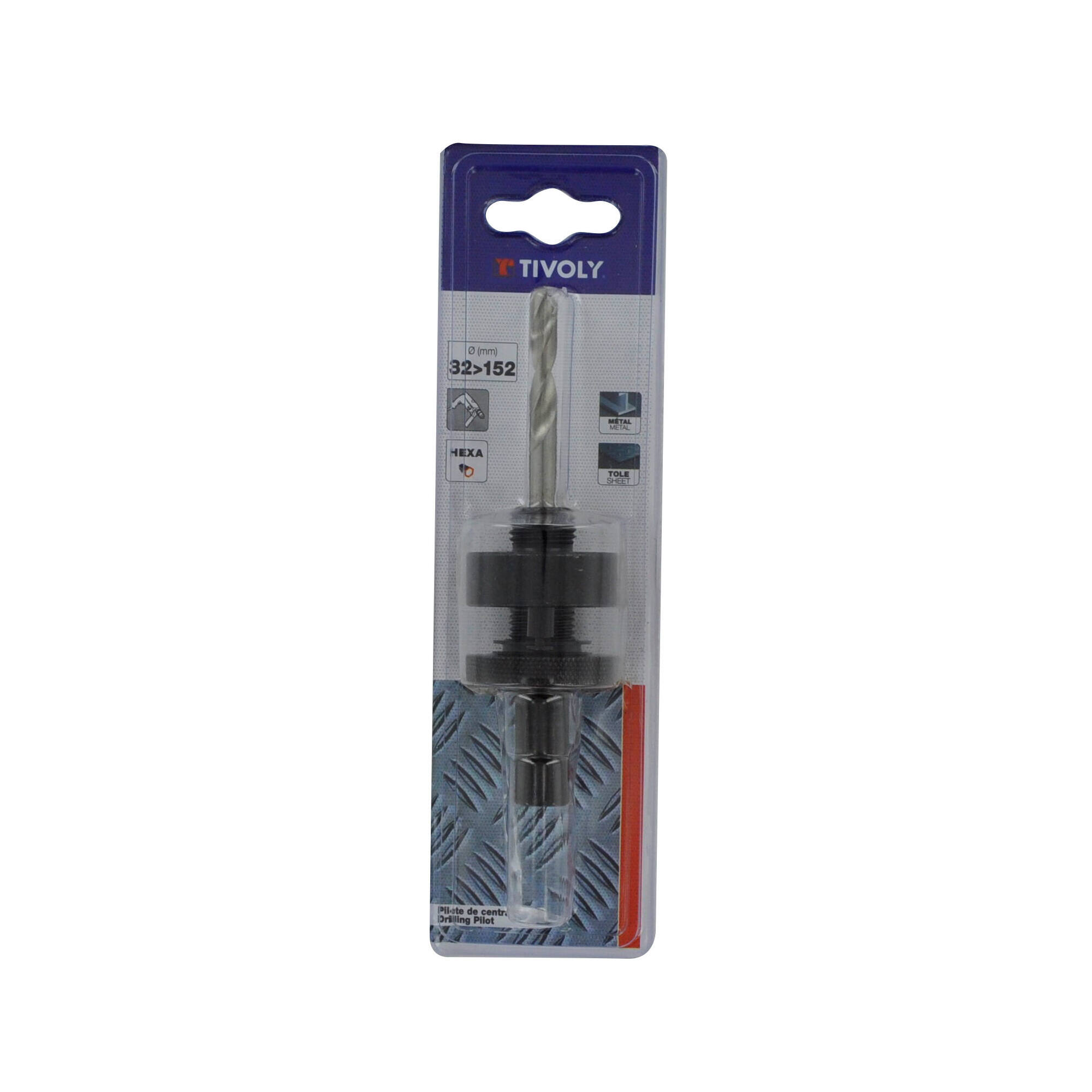 Husillo guía BIM | Mango HEXA | Ø32>152mm