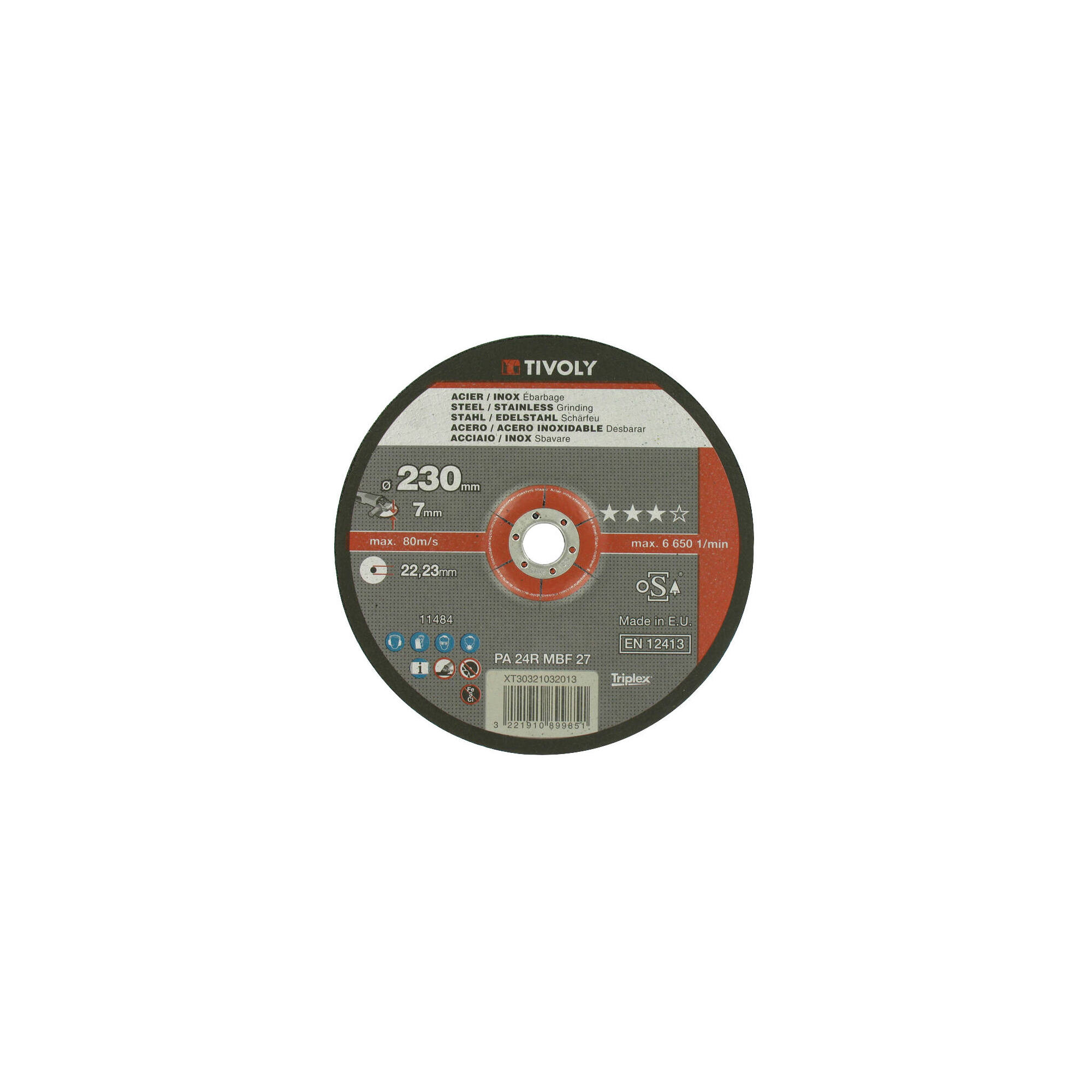 XT30041 - Disco para desbarbar -Gama 