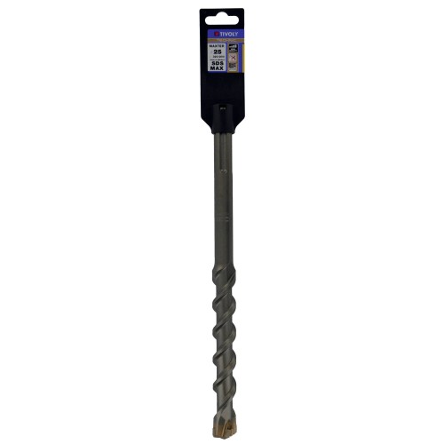 Ø: 20 / Broca para hormigón Maxter4 -SDS MAX -L. 320 mm (Gancho SDS colgante) / L: 320