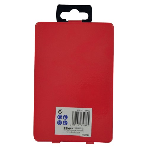 13 brocas para metal HSS laminadas con recubrimiento TiN Ø 1,5 a 6,5 mm por 1/2