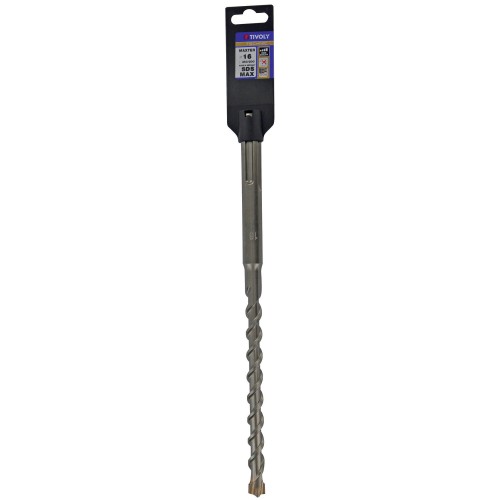 Ø: 12 / Broca para hormigón Maxter4 -SDS MAX -L. 340 mm (Gancho SDS colgante) / L: 340