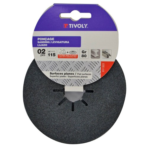 Disco FIBRA DE CIRCONIO (Cartoncillo colgante) / Dim Ø115 / Gr : 50
