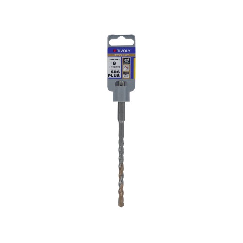 Ø: 5 / Broca para hormigón 2 cortes SPEEDER2 -L. 160 mm -Punta de centrado -Cuádruple ranura -SDS+ (Gancho SDS colgante) / L: 160