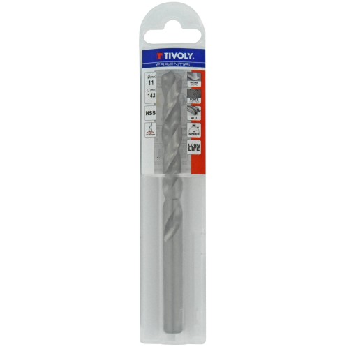 Ø: 11 / L: 142 / Broca para metal HSS -Afilado SPLIT POINT (Funda plástico)