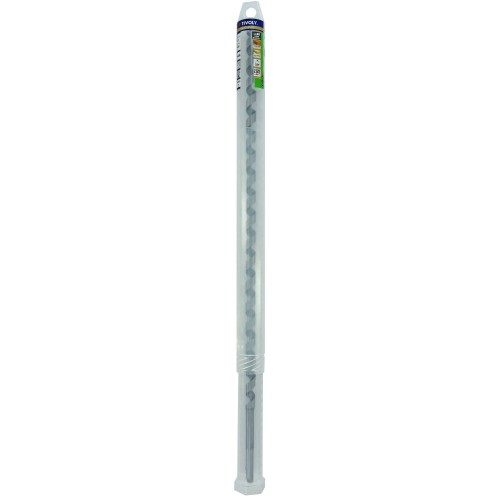 Ø: 10 / Broca para madera espiral única L. 450 mm -Mango hexagonal (Tubo colgante) / L: 450