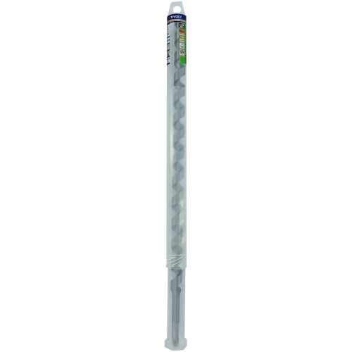 Ø: 16 / Broca para madera espiral única L. 450 mm -Mango hexagonal (Tubo colgante) / L: 450