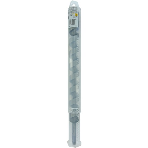 Ø: 32 / Broca para madera espiral única L. 450 mm -Mango hexagonal (Tubo colgante) / L: 450