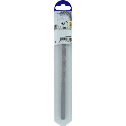 Ø: 8 / L: 165 / Broca para metal HSS-E5 (cobalto 5 %) -Serie larga -Afilado SPLIT POINT (Blíster)