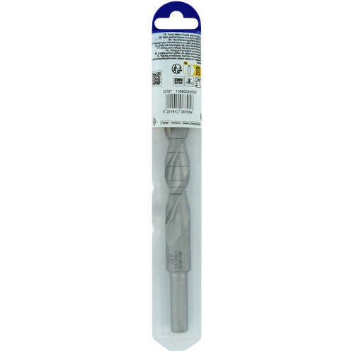 Ø: 20 / Broca para hormigón -Placa de Metal Duro con punta de centrado -Mango cilíndrico de 3 caras planas (Blíster) / L: 160