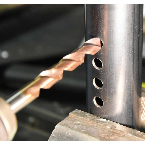 Ø: 3 / L: 61 / Broca para metal HSS PUNTA ESCALONADA | DIN338 |h8 | Afilado Tivoly Smart Point (Funda plástico)