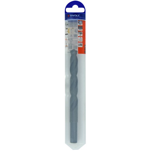 Ø: 13.5 / L: 160 / Broca para metal HSS -Tratamiento STEAM -Mango reducido (Funda plástico)