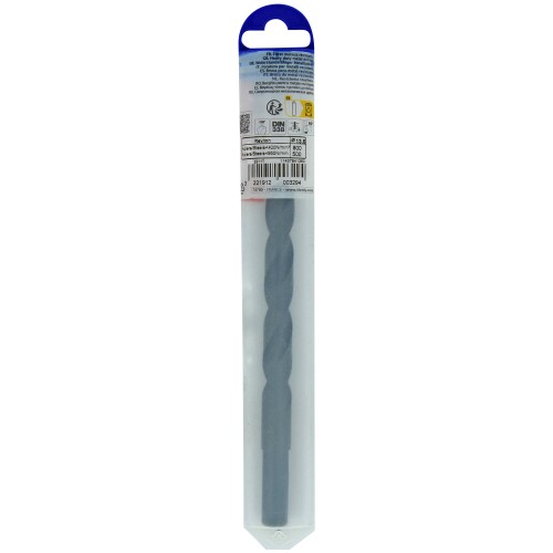 Ø: 13.5 / L: 160 / Broca para metal HSS VAPORIZADO | MANGO REDUCIDO | DIN 338 | Afilado SPLIT POINT - (Tubo colgante)