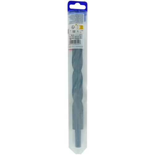 Ø: 22 / L: 210 / Broca para metal HSS VAPORIZADO | MANGO REDUCIDO | DIN 338 | Afilado SPLIT POINT - (Tubo colgante)