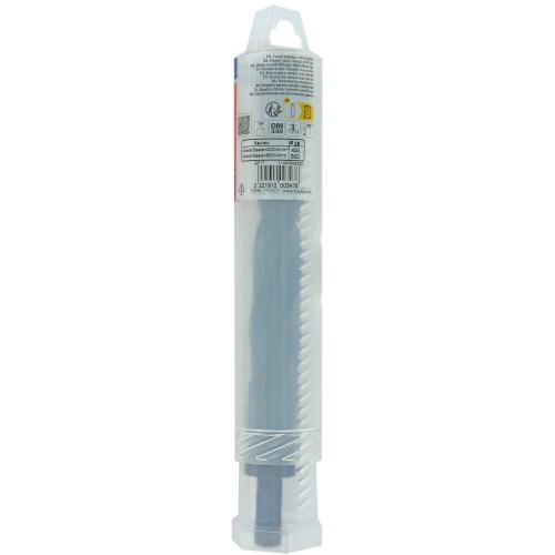 Ø: 25 / L: 220 / Broca para metal HSS VAPORIZADO | MANGO REDUCIDO | DIN 338 | Afilado SPLIT POINT - (Tubo colgante)
