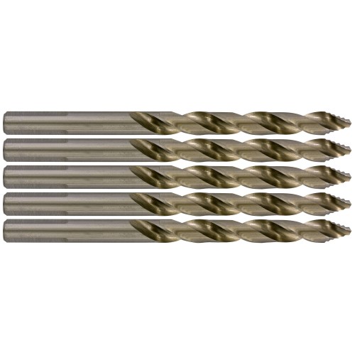 Ø: 6 / L: 93 / Broca para metal HSS PUNTA ESCALONADA | DIN338 | h8 | Afilado Tivoly Smart Point (Caja colgante)