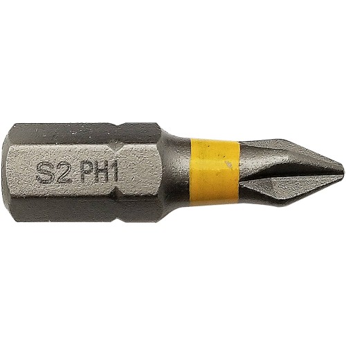 Punta de atornillar -Torsión -Para tornillo Phillips (Blíster) N°: N1 / L: 25