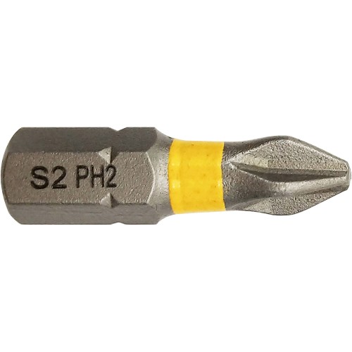 Punta de atornillar -Torsión -Para tornillo Phillips (Blíster) N°: N2 / L: 25