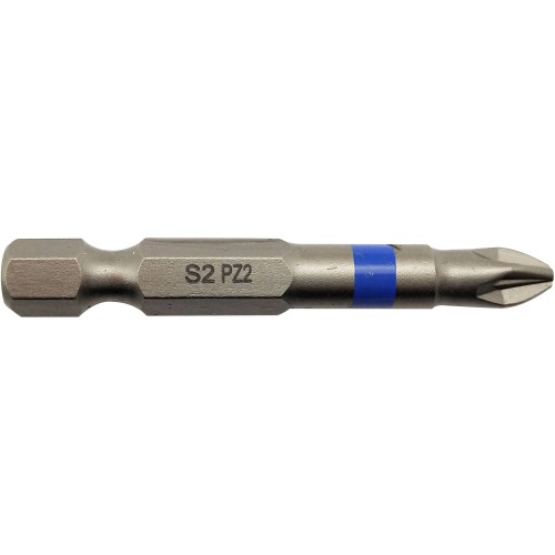 Punta de atornillar -Torsión -Para tornillo Pozidriv (Blíster) N°: N2 / L: 50