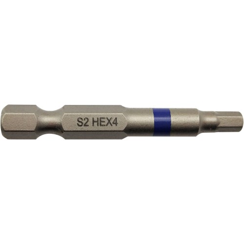 Punta de atornillar -Torsión -Para tornillo hexagonal (Blíster) N°: 4 / L: 50