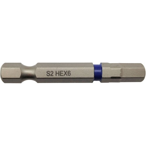 Punta de atornillar -Torsión -Para tornillo hexagonal (Blíster) N°: 6 / L: 50
