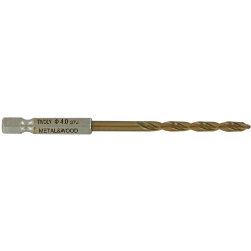 Ø: / Broca y avellanador HSS 2 en 1 madera y metal -Tope regulable -Mango hexagonal (Estuche) / L:
