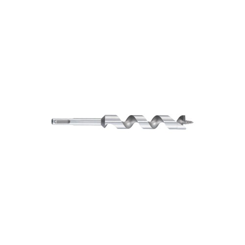 Ø: 7 / Broca para madera espiral única L. 200 mm -SDS+ (Gancho SDS colgante) / L: 200