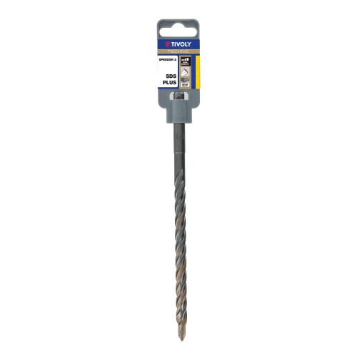 Ø: 6 / Broca para hormigón 2 cortes SPEEDER2 -L. 210 mm -Punta de centrado -Cuádruple ranura -SDS+ (Gancho SDS colgante) / L: 210