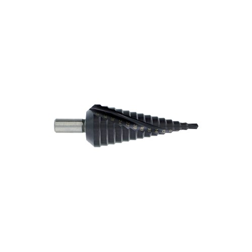 3 brocas escalonadas HSS con recubrimiento TiAlN Ø 4 a 30 mm