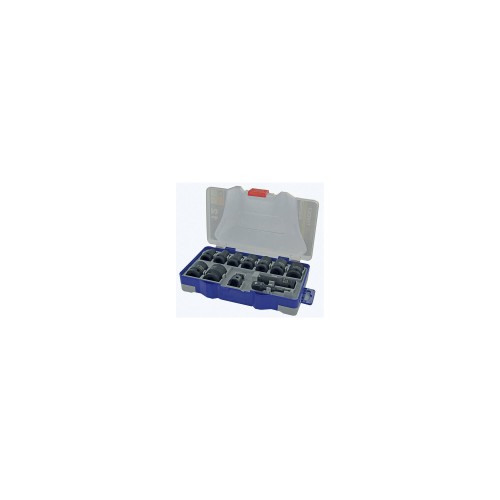 12 piezas - 9 lvasos de impacto Ø 8 a 24 mm + 2 adaptadores + 1 extensión -IMPACTO