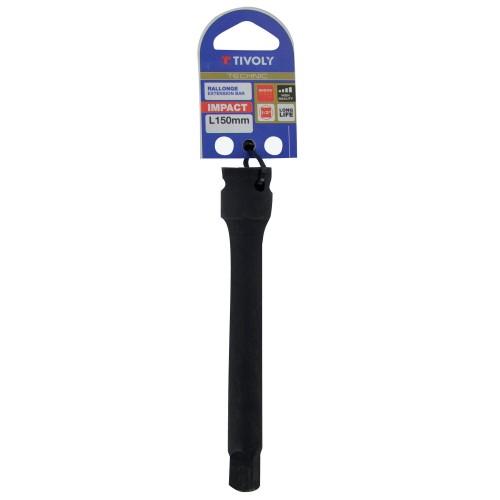 Extensión de impacto H 1/2" > M 1/2" L. 150 mm -IMPACTO -Para llaves de vaso H 1/2"