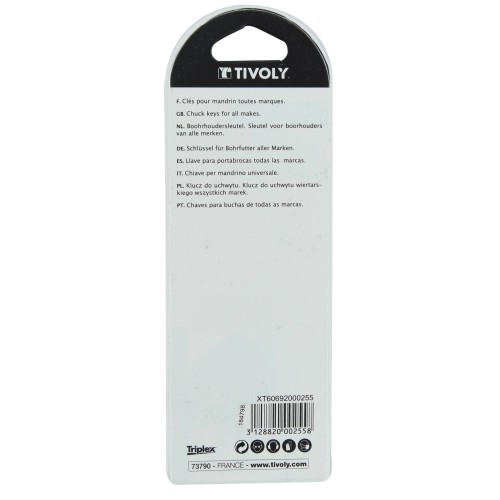 Llave de portabrocas Ø8>10mm