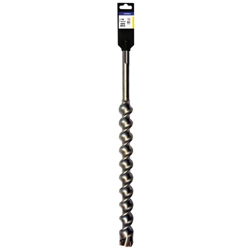 Ø: 12 / Broca para hormigón HAMMER4 -L. 540 mm -SDS MAX (Gancho SDS colgante) / L: 540