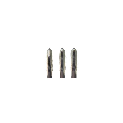 Juego de 3 machos de roscar a mano -M -Acero al cromo (Blíster) / Ø: 3 X 0.5