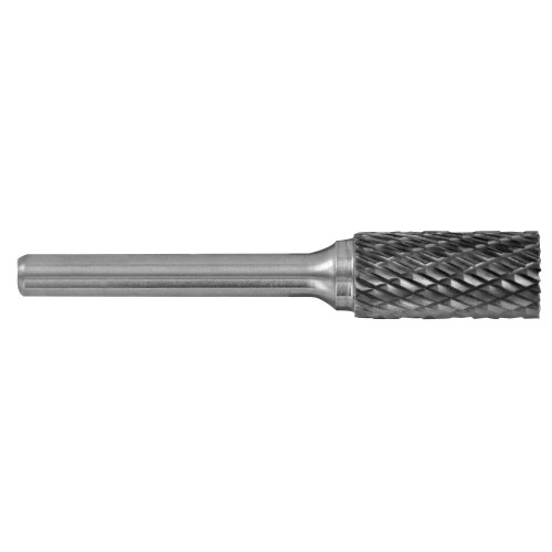 Fresa rotativa metal duro Cilíndrica. Dentado normal. Forma D (Caja colgante) # / Ø: 12 / d2: 6 / L: 70