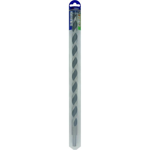 Ø: 16 / Broca para madera de 3 puntas L. 400 mm -Mango cilíndrico (Blíster) / L: 400