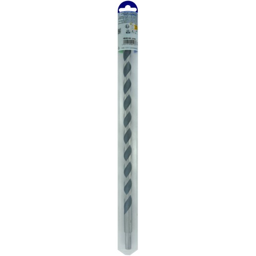 Ø: 14 / Broca para madera de 3 puntas L. 400 mm -Mango cilíndrico (Blíster) / L: 400