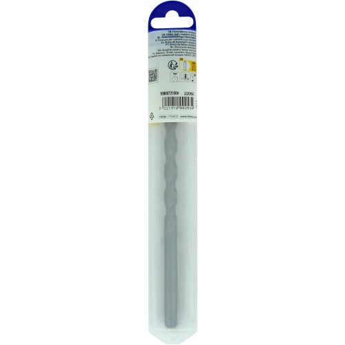 Ø: 10 / Broca para hormigón L. 200 mm -Mango cilíndrico (Blíster) / L: 200