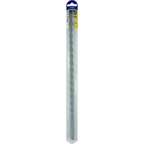 Ø: 12 / Broca para hormigón L. 400 mm -Mango cilíndrico (Blíster) / L: 400