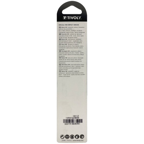 Ø: 8 / Broca para hormigón Shock Serie -Mango hexagonal monobloque (Blíster) / L: 120