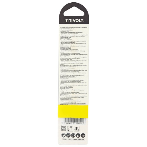 Ø: 12 / Broca HSS especial para taladrar placas de yeso y sus soportes -Mango hexagonal (Blíster) / L: 133